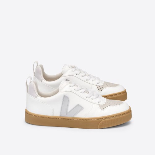 Veja V-10 Lace CWL Lasten Kengät Valkoinen (O67W69)